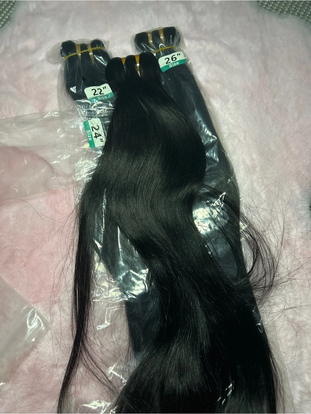 Silky Black Straight Clip-In Hair Extensions – Natural Shine